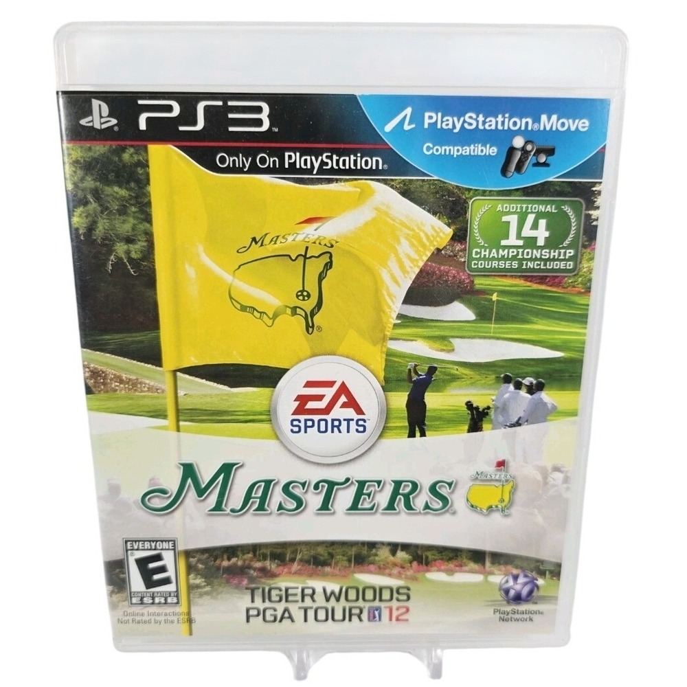 Tiger Woods PGA Tour 12 The Masters Sony PS3 PlayStation 3 EA Sports BLUS-30705